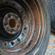 post pressure washing of the grime that was stuck on the back side before the wire wheel.